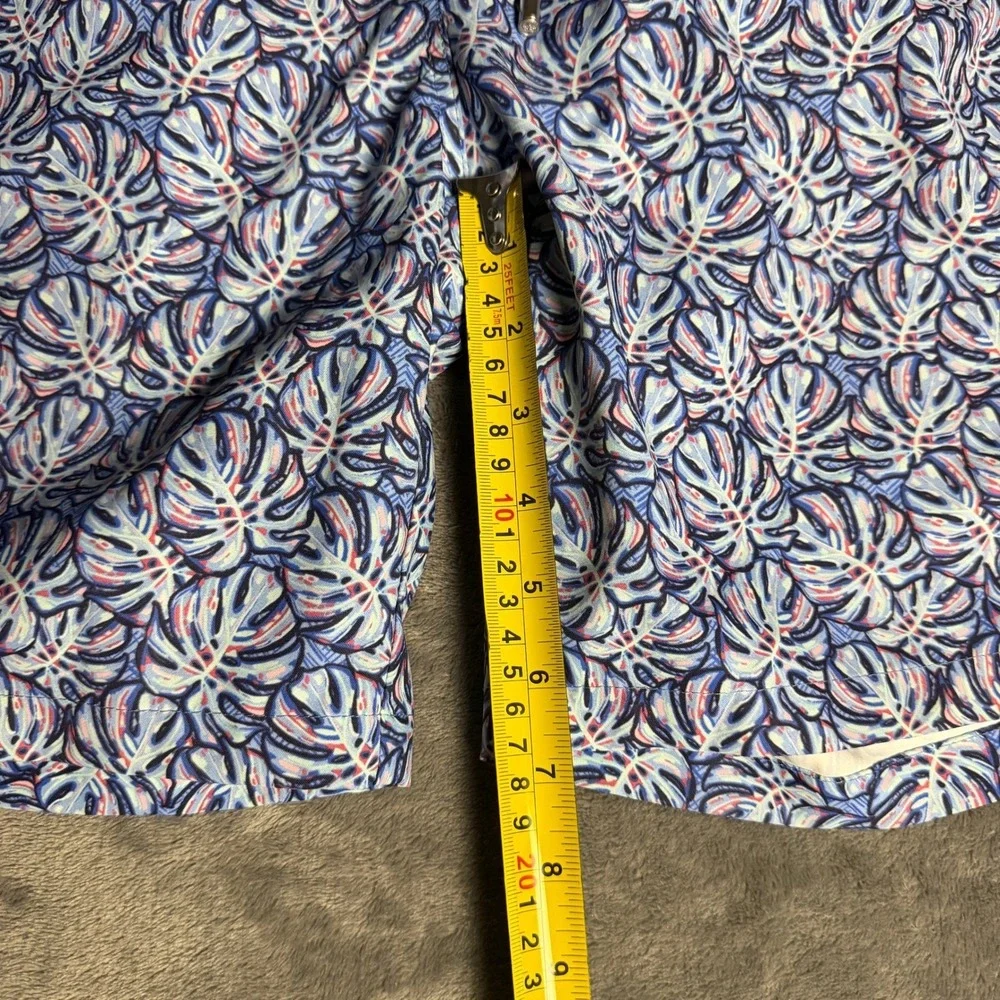 Peter Millar Mens XL Lined Swim Trunks 7.5